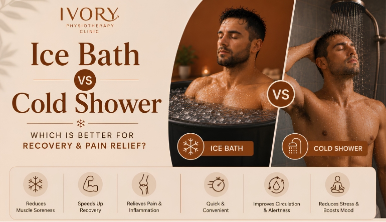 Ice Bath vs Cold Shower: Which Is Better for Recovery and Pain Relief?